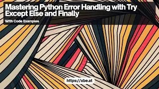 Error Handling in Python with Try, Except, Else, and Finally