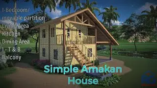 Simple Amakan House / Bahay Kubo