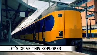 🇳🇱 The spectacular view from a Koploper! Hilversum - Schiphol ICM 24/7/2024