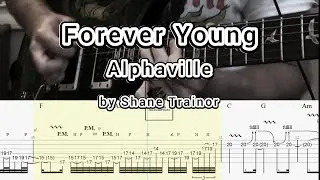 Forever Young - Alphaville (Guitar solo by Shane Trainor) TABS