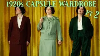 Sewing a 1920s Capsule Wardrobe Update: Creating a Vintage Travel Collection