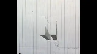 How to draw  the letter 