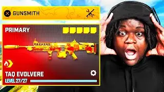 NEW Warzone LMG is BUFFED and BROKEN😳(TAQ EVOLVERE)