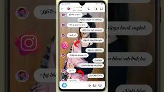 How To Set Wallpaper In Instagram Chat | Instagram Chat Me Photo Kaise Lagaye | Insta Chat Set Photo