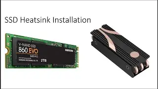 M.2 SSD Heatsink Installation Sabrent Rocket