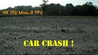 HobbyKing MiniX Quad car Crash !