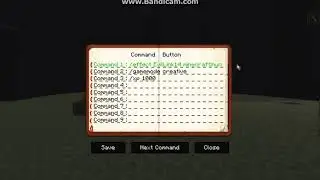 CommandButton 1.8.9 to 1.12.2 Forge Mod Overview