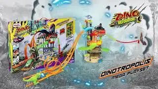 Dino Adventure Dinotropolois Mega Playset!