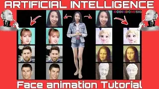 Artificial Intelligence - Face Animation Tutorial - DeepFake