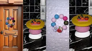 2 Easy Miniature Item Making/Making Beaded Door Decorations and Pumpkins