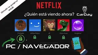 ¿ Cómo configurar un PIN en mi perfil de #Netflix ? | #CarDay 🦉