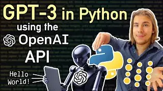 GPT-3 in Python Tutorial using the OpenAI API and Weights & Biases (Model Behind ChatGPT)