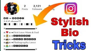 Instagram Bio Ideas For More Followers | Best lnstagram Bio Tricks For Boys And Girls