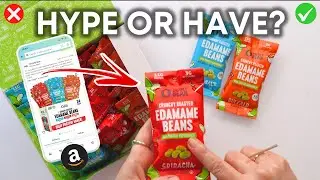 THE ONLY BEAN CRUNCHY ROASTED EDAMAME SNACKS | Honest Review
