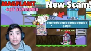 MY MAGPLANT GOT SCAMMED! BY NEW SCAM! (RIP MAGPLANT) - Growtopia