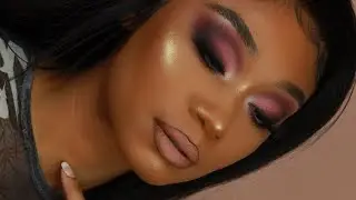 Mauve Soft Glam Makeup Look | MakeupTiffanyJ