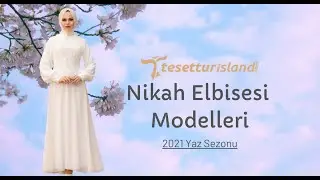Beyaz Tesettür Nikah Elbisesi Modelleri 2021 Lookbook Yeni Tasarımlar