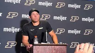 Purdue HC Ryan Walters after overtime loss to Illinois