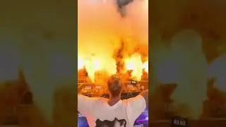 what's an edm show without a little smoke and fire