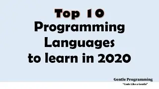 Top 10 Programming Languages to Learn in 2020 | Top 10 Lists