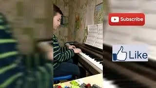 Indian dance - piano cover (9yrs Wiktor)