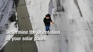 Determine site orientation with the Fluke Solar Irradiance Meter