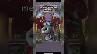 Eating In Dungeons? 😂🤣 | World of Warcraft meme