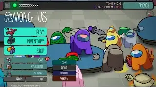 01.02.24 Игры со зрителями в амонг ас с новыми ролями! Q('-'Q)