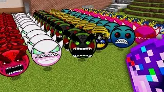 Custom REVERSED Fire In The Hole (Ver.7) Lobotomy Dash Difficulty Faces in Minecraft PE