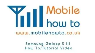 How To Connect To A HD TV/Display - Samsung Galaxy S3