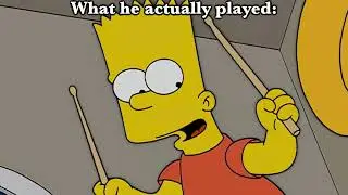 Drums are Never Animated Correctly...