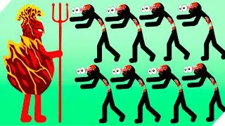 4 МИНУТЫ ЧТО БЫ ВЫЖИТЬ В ЗОМБИ МИРЕ! Stick war legacy