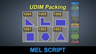 UDIM Packing Toolbox for Maya