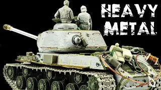 JS-2 Build With EXTREME Cast Steel Textures! (Tamiya 1/35)