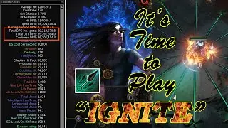 POE 3.20 - Ignite Ethereal Knives - Elementalist
