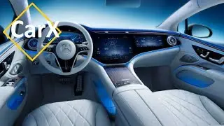 EQS Mercedes показал интерьер самого роскошного электромобиля