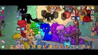 Все цвета радуги в Pony Town