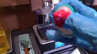 Starting my first print on the Photon Mono X, Part 1