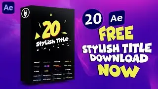 Download after effects stylish titles pack | Adobe After Effects