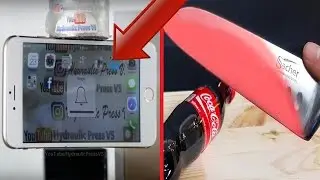 LES PIRES EXPÉRIENCES (COUPER UN PÉTARD, ÉCRASER UN IPHONE 7 PLUS)