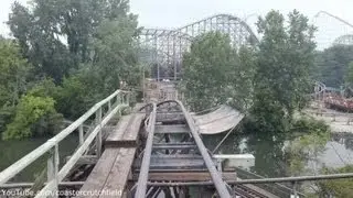 Cedar Creek Mine Ride (HD POV) Cedar Point