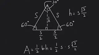 Proof of Equilateral Triangle Area