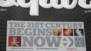 Esquire magazine E Ink display