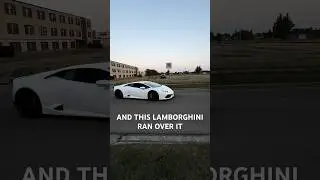 Lamborghini Huracan Runs Over My Insta360!!