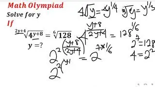 Solving a Nice Maths Olympiad Problem