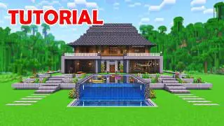 Peaceful Minecraft Build - Crafting a Bali House
