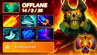 [7.39] ABSOLUTELY BROKEN - Wraith King OFFLANE | Full Gameplay Dota Class