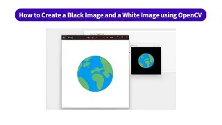 How to Create a Black Image and a White Image using OpenCV Python | kandi use case