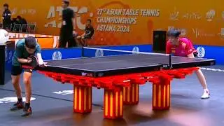 Wang Chuqin vs Benyamin Faraji | MT-QF | 2024 Asian Championship