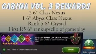 First R5 6* rankup, 2 6* class nexus, 6* abyss class nexus and first look at new r5 6* in action!